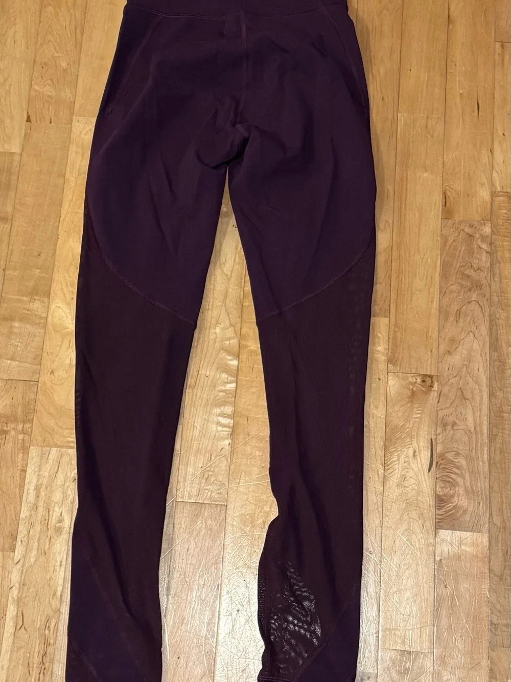 Lululemon Purple Mesh Leggings